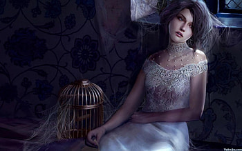 3D Art girls, girls, fantasy, 3d, art HD wallpaper