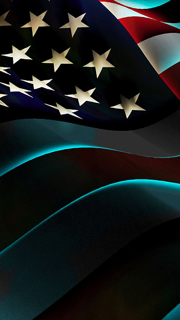 american flag HD phone wallpaper