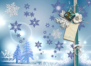 Christmas background, blue, backgound, cute, Ornaments, decoration, Snowflakes, pretty, light, sparkle, cool, trees HD wallpaper