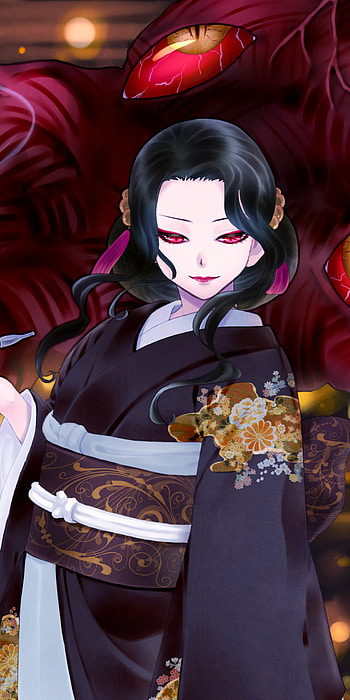 Muzan Kibutsuji — Crimson Elegance | Demon Slayer , Muzan Kibutsuji, Anime, Demon Slayer: Kimetsu no Yaiba HD phone wallpaper
