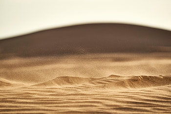 Nature, Sand, Desert, Dust, Hill, Particles HD wallpaper