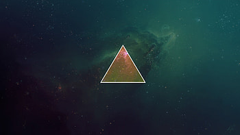 Triangle Galaxy, triangle, galaxy, artist HD wallpaper