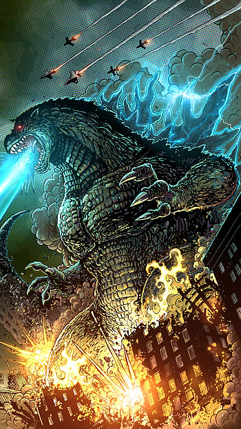 Godzilla, Amazing, Aggressive HD phone wallpaper