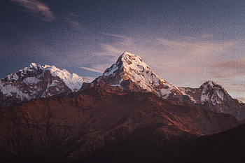 Landscape, Nature, Mountains, Vertex, Tops, Snow Covered, Snowbound, Mountain Range HD wallpaper