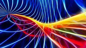 Abstract, wavy lines, multi-colored, pattern HD wallpaper
