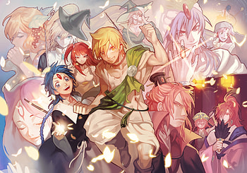 Anime Magi , Captivating visuals, Posted online HD wallpaper