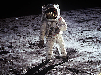 Man on the Moon, Neil Armstrong HD wallpaper