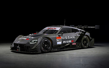 2022, Nissan Z GT500, , exterior, front view, race car, Nissan Z tuning, gray Nissan Z, japanese sports cars, Nissan HD wallpaper