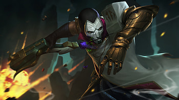 League of Legends Jhin , backgrounds, Gaming art, Champion visuals HD wallpaper