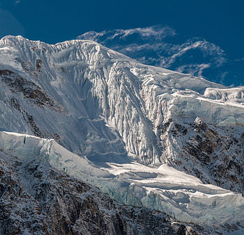 Nature, Ice, Snow, Mountain, Vertex, Top, Slope HD wallpaper