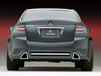 Auto, Acura, Cars, Grey, Back View, Rear View, Style, Akura, Tl, Concept Car, 2003 HD wallpaper