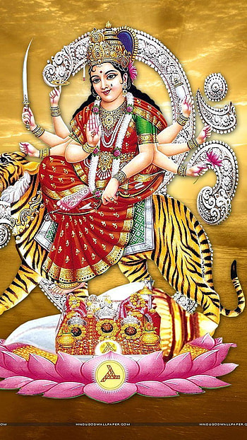 Durga Maa, saumyaa, devotional HD phone wallpaper