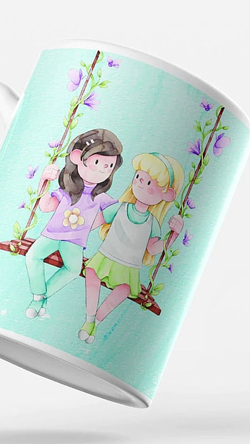 Friendship Whatsapp, Friends, Painting HD phone wallpaper