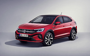 2022, Volkswagen Taigo, , front view, exterior, new red Taigo, new Taigo exterior, crossovers, German cars, Volkswagen HD wallpaper