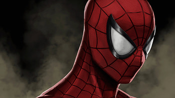 Spiderman Mask Eye, spiderman, superheroes, artwork, digital-art, art HD wallpaper