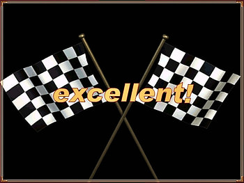 Excellent Checkered Flags, computer graphics, checkered flags, fun, excellent HD wallpaper