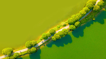 Aerial HD wallpaper