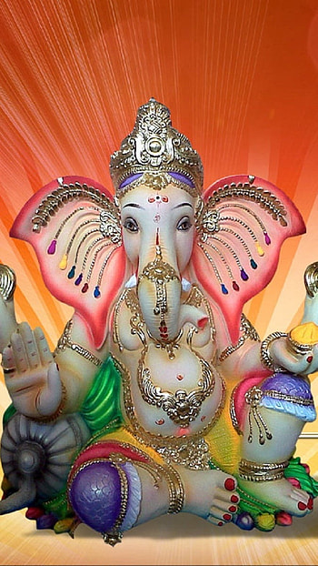 Ganesh God , Ganpati Bappa, Statue HD phone wallpaper