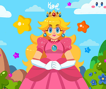 Princess Peach, Princess Peach, video game, Super Mario Bros. HD wallpaper