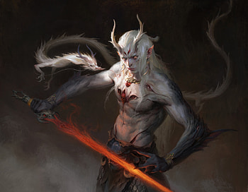 dark, demon HD wallpaper