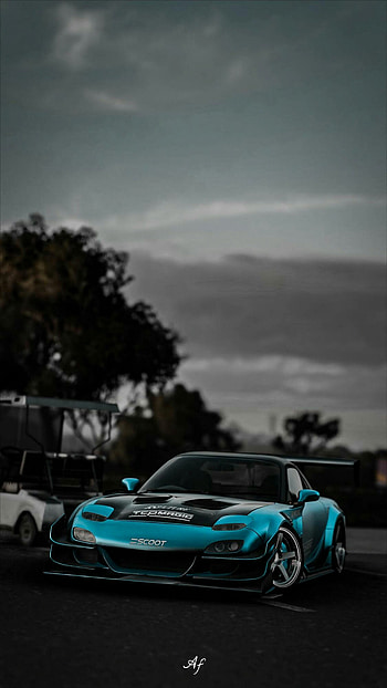 Rx-7 TCP Magic bodykit, rx7, tuning, car, forzahorizon, forza horizon, mazda HD phone wallpaper