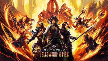 New World Fellowship & Fire, video game, New World HD wallpaper