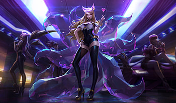 Ahri League Of Legends , league-of-legends, games HD wallpaper