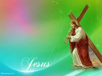 Jesus Christ with his Cross, god, cross, religion, jesus christ, christianity HD wallpaper