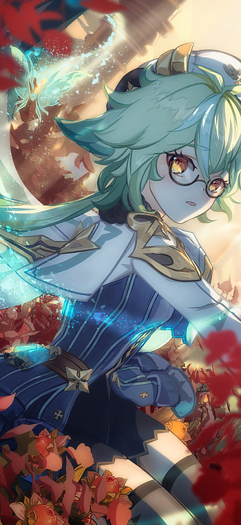 Sucrose, Anime, Genshin impact HD phone wallpaper