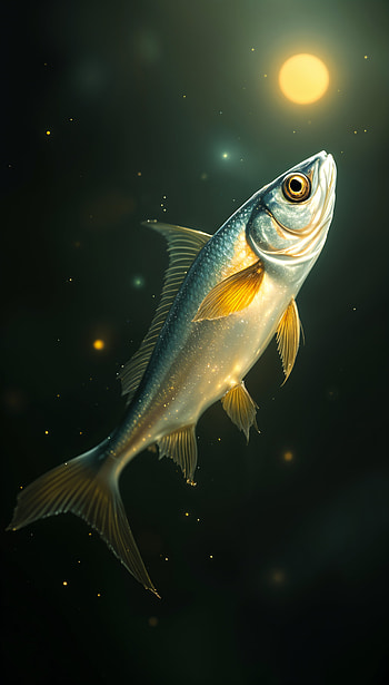 Stunning Sardine , fish, underwater, marine life HD phone wallpaper