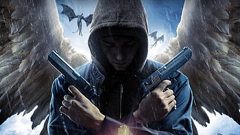 Angel Fallen, artist, artwork, digital-art HD wallpaper