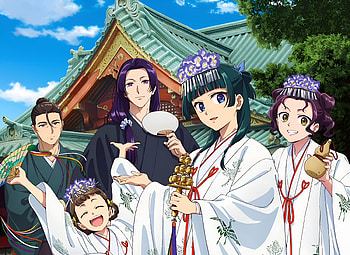 The Apothecary Diaries Anime – Elegant Shrine Scene, Anime, The Apothecary Diaries HD wallpaper