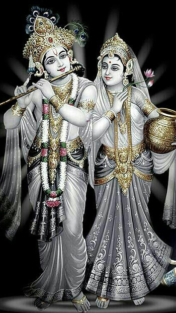 Radha Krishna , Love God Couple HD phone wallpaper