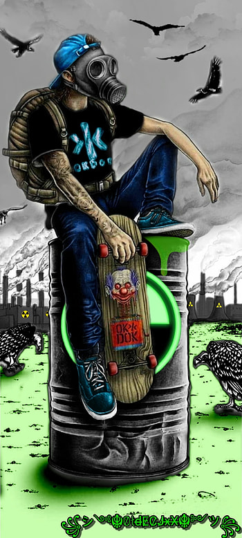 Tóxic, Toxic, Green HD phone wallpaper