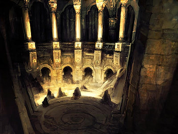 Warp, art, ubisoft, 2004, prince of persia warrior within, environment, artwork, pop, prince of persia, video game, concept art HD wallpaper