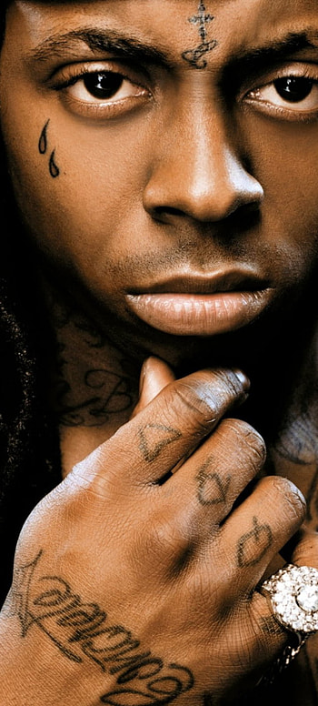 Lil Wayne, nose, lip HD phone wallpaper