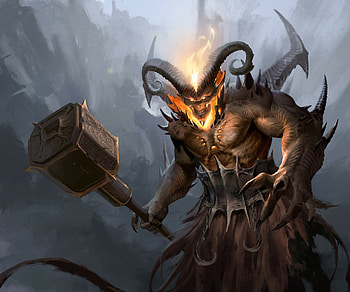 dark, demon HD wallpaper