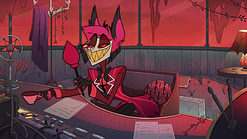 Hazbin Hotel Alastor - Animated Show Background, TV Show, Hazbin Hotel, Alastor (Hazbin Hotel) HD wallpaper