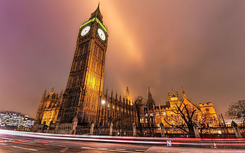London, Cities, Building, Road, City Lights, Evening, Street HD wallpaper