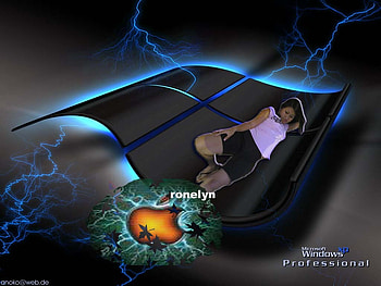 ronzt, relaxing, apple thunder nice cool HD wallpaper