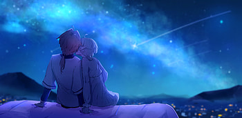 Rudeus & Sylphiette, Rudeus Greyrat, Sylphiette (Mushoku Tensei: Jobless Reincarnation), kiss, Anime, Mushoku Tensei: Jobless Reincarnation HD wallpaper