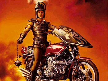 knight on wheels 1980, knight, fantasy, art, warrior HD wallpaper