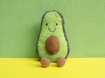 Miscellanea, Miscellaneous, Toy, Plush, Sweetheart, Nice, Avocado HD wallpaper
