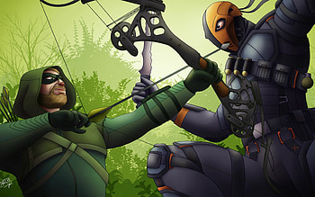 Green Arrow comics, Deathstroke, Arrow HD wallpaper