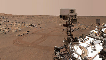 Selfie, Mars Curiosity Rover HD wallpaper
