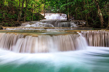 nature, waterfall HD wallpaper