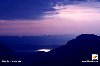 Vratza Lake, bulgaria, vratza, lake, sunset HD wallpaper