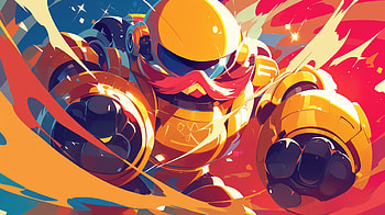Dynamic Dr. Robotnik for Sonic Fans, Doctor Eggman, colorful, illustration, cartoon HD wallpaper