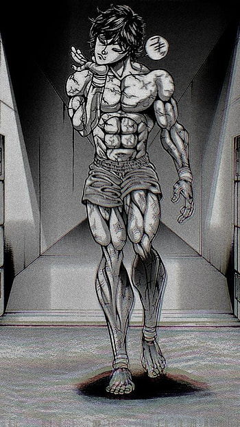 Baki hanma, eye, head HD phone wallpaper