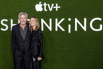 : Harrison Ford & Calista Flockhart at 'Shrinking' Premiere, TV Show, Shrinking, Harrison Ford HD wallpaper